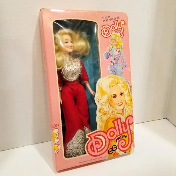 Dolly Parton 12" Poseable Doll, 1978, (Fashion Doll), NRFB - Picture 3 of 16